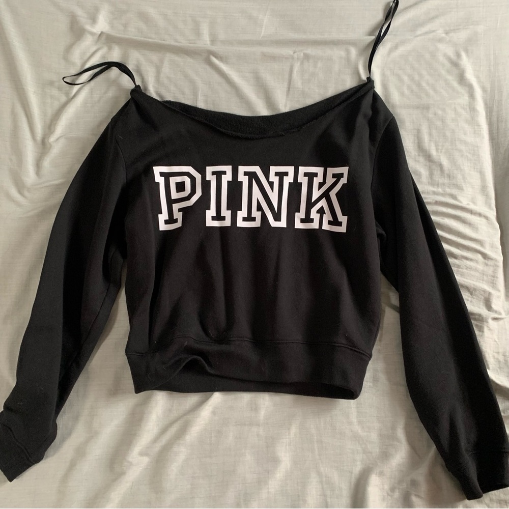 Victoria’s Secret PINK cropped crew neck Medium